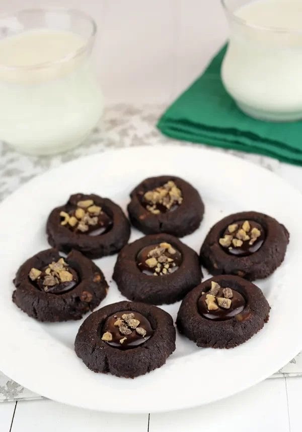 CHOCOLATE TOFFEE THUMBPRINT