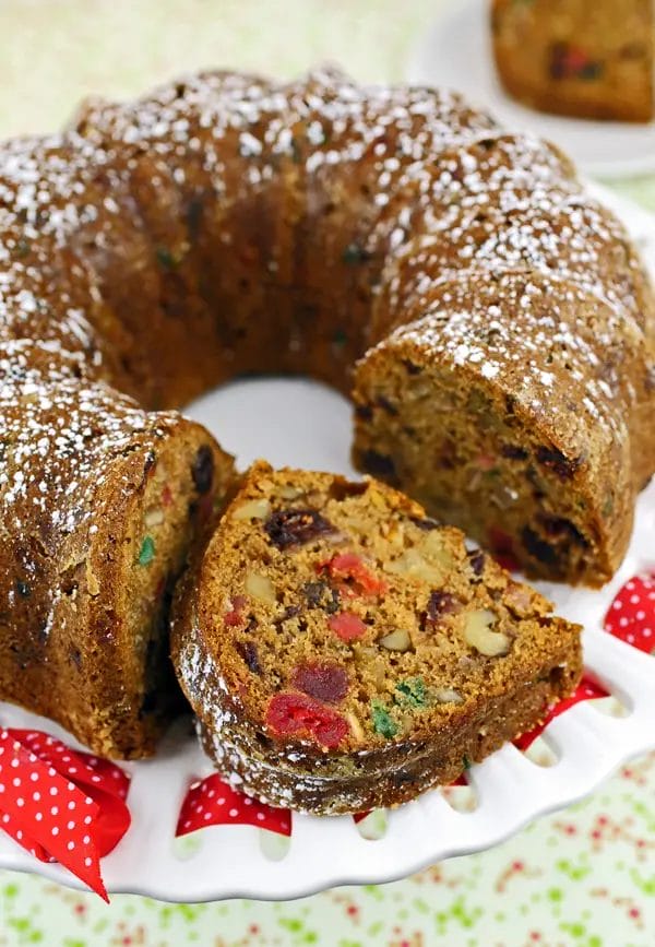 AUNT ANGIE’S CHRISTMAS FRUITCAKE