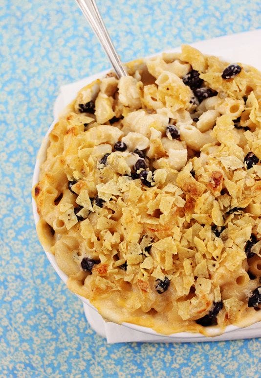 PEPPER JACK AND BLACK BEAN MAC & CHEESE