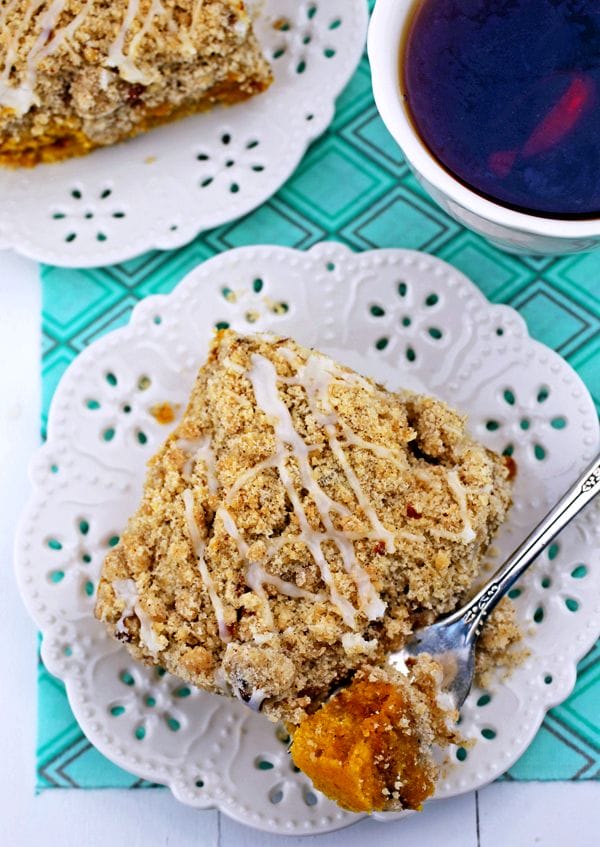 PUMPKIN CRUMB CAKE