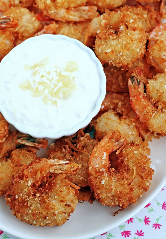 Red Lobster’s Coconut Shrimp with Pina Colada Sauce