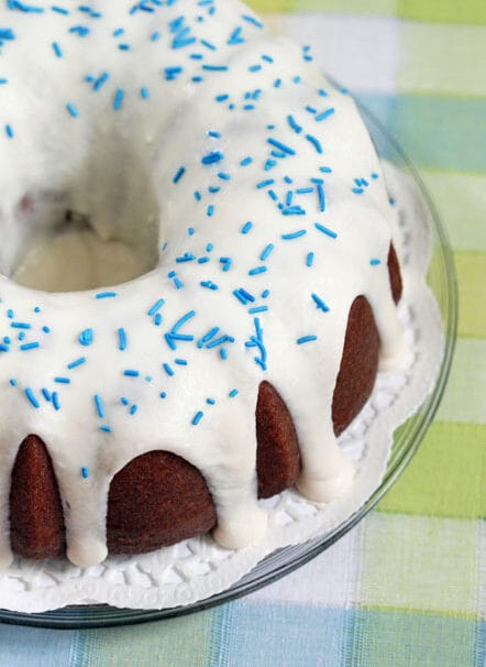 ALL-IN-ONE BOWL CREAM CHEESE CAKE AND FROSTING