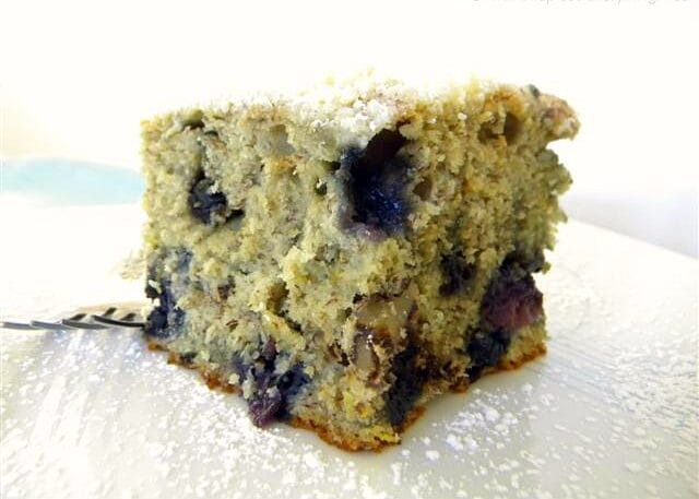 BLUEBERRY BANANA COFFEE CAKE