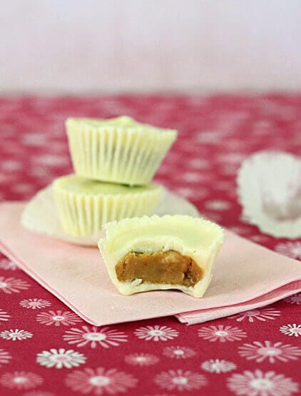 White Chocolate Peanut Butter Cups