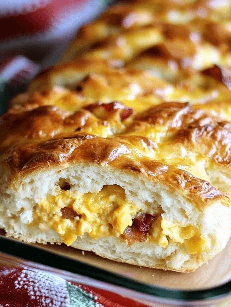 Christmas Morning Bacon, Egg and Cheese Biscuit Bake 8 Christmas Morning Bacon, Egg and Cheese Biscuit Bake