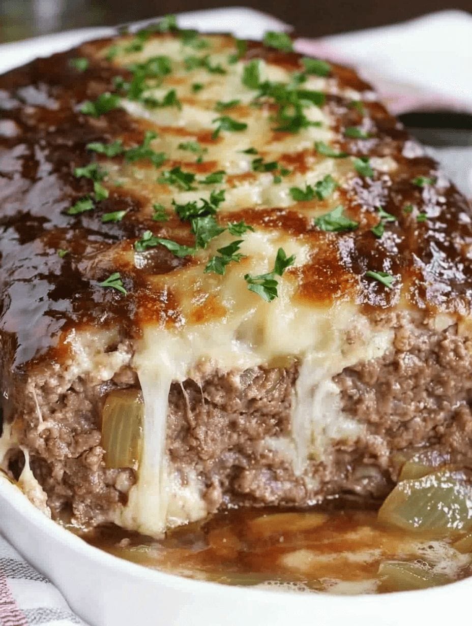 French Onion Meatloaf Recipe