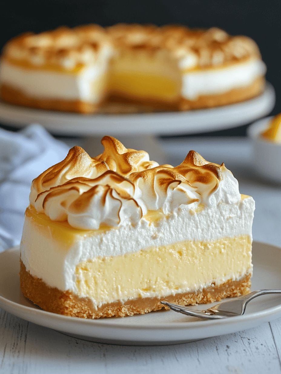 Lemon Meringue Cheesecake
