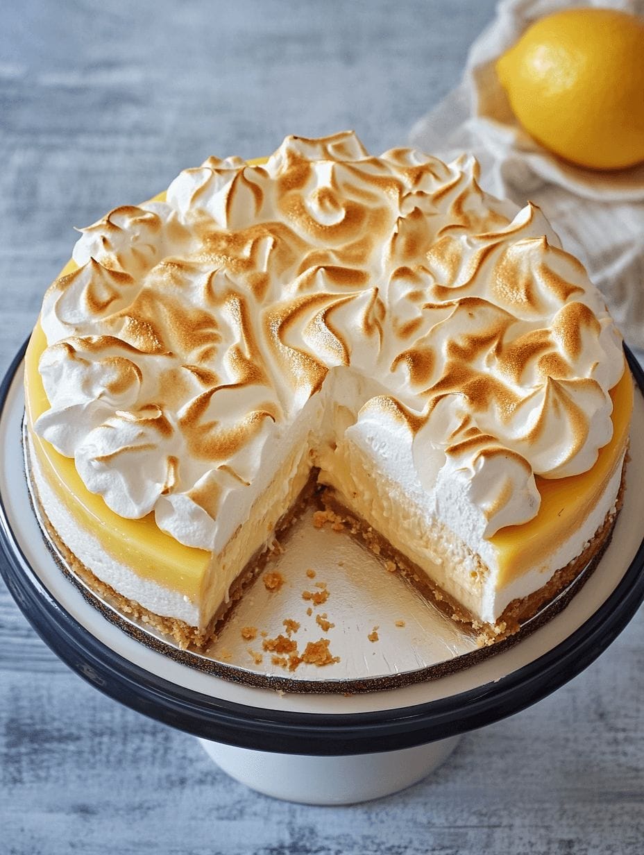 Lemon Meringue Cheesecake