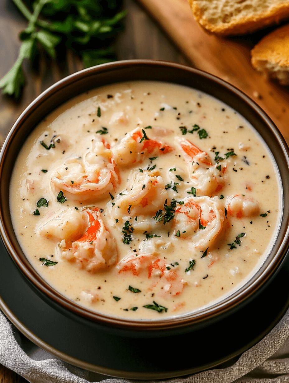 Crab and Shrimp Seafood Bisque
