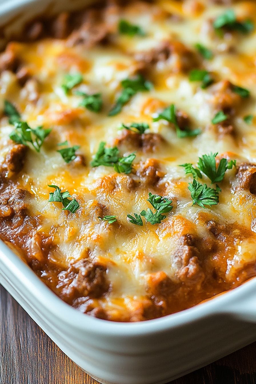 Beef Lombardi Casserole