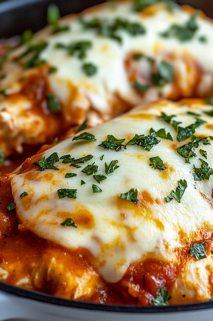 Chicken Mozzarella Skillet