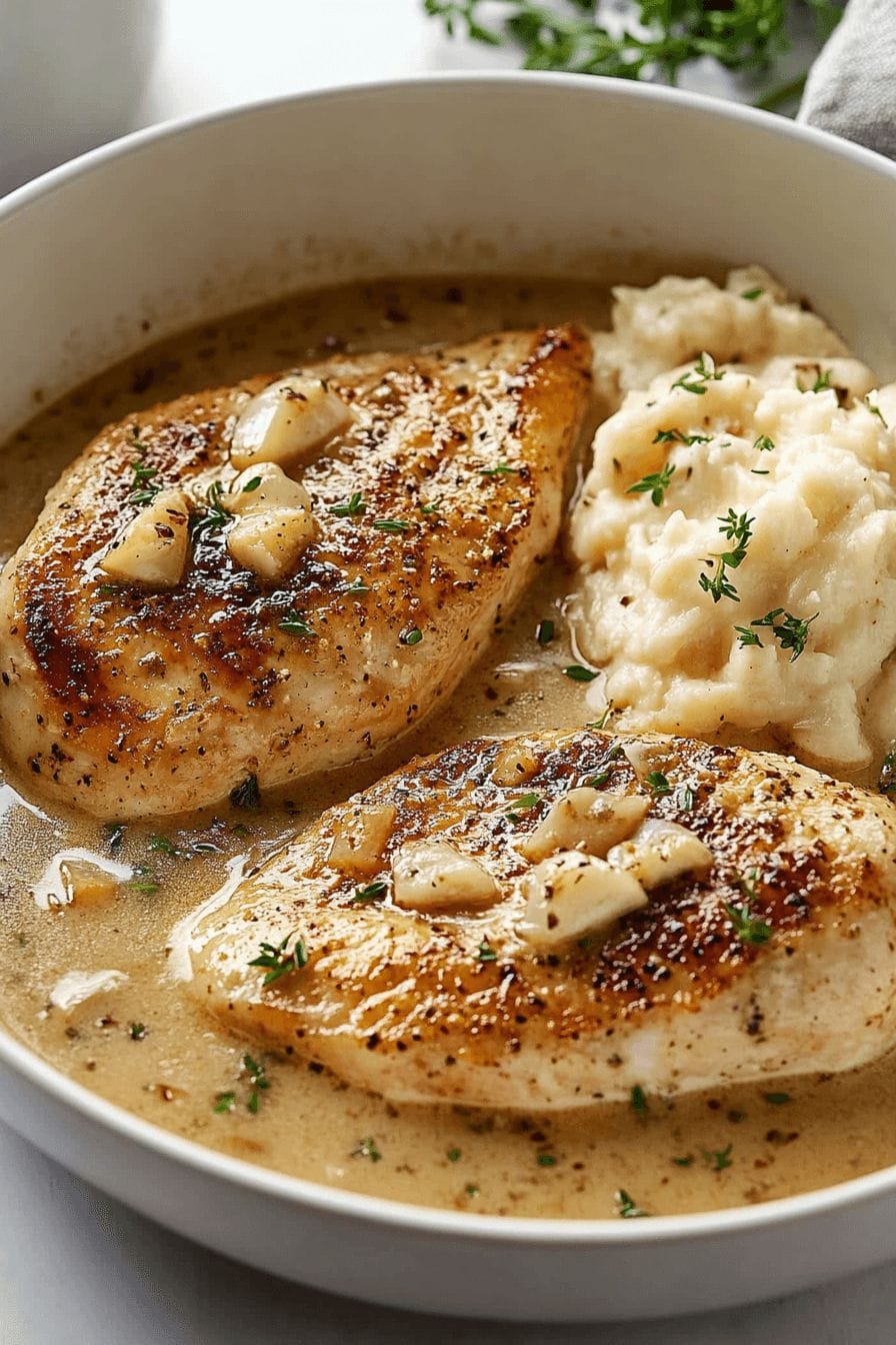 Creamy Garlic Chicken