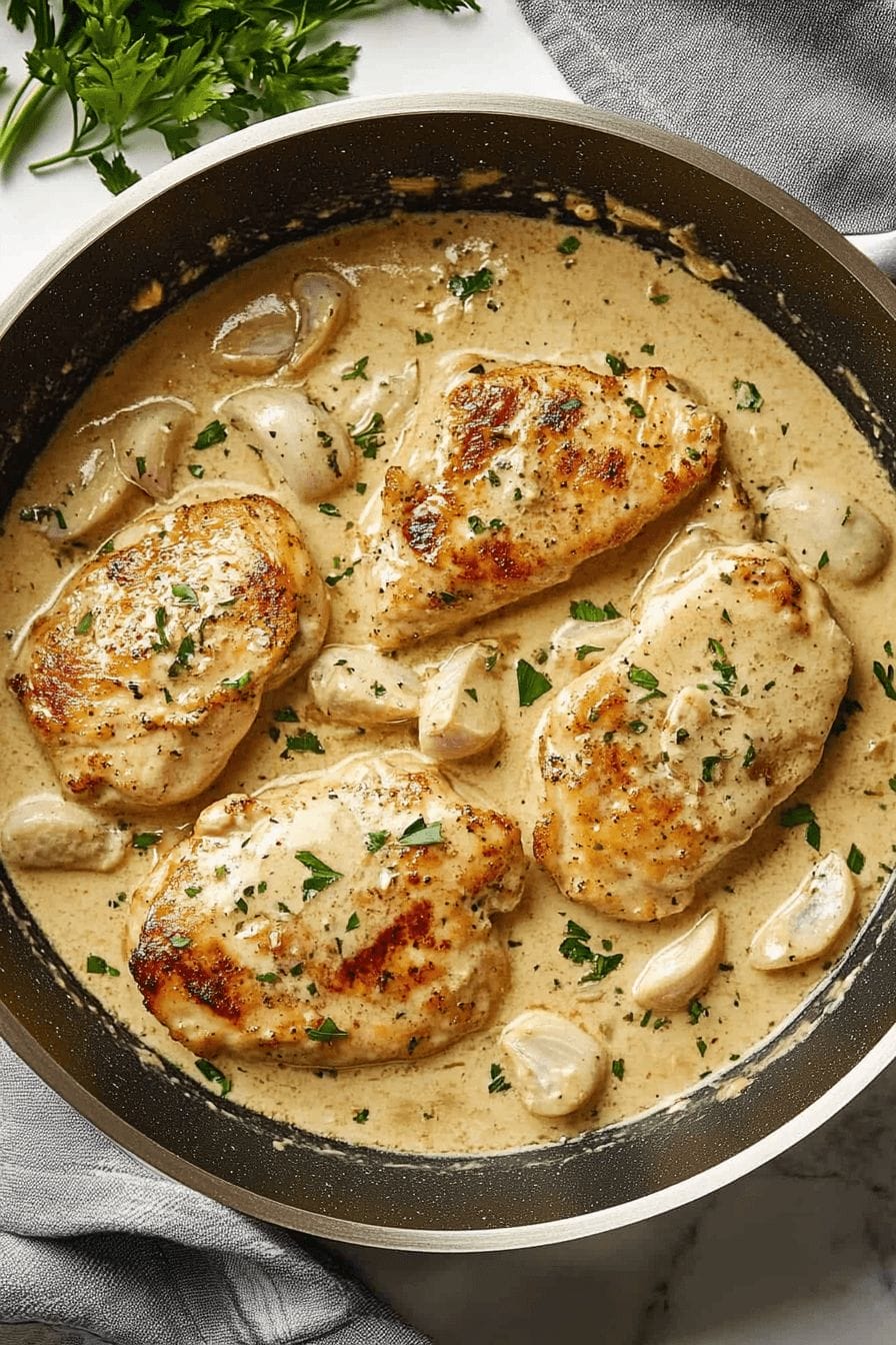 Creamy Garlic Chicken