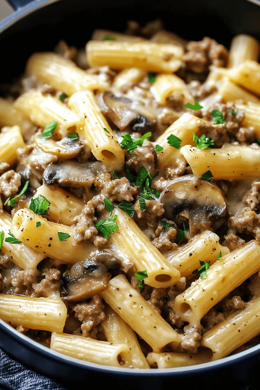 Philly Cheesesteak Pasta