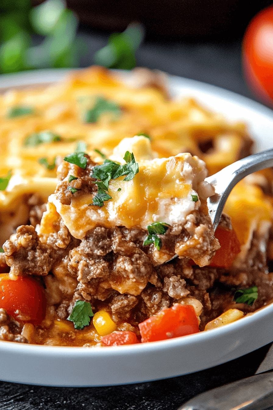 Beef Lombardi Casserole