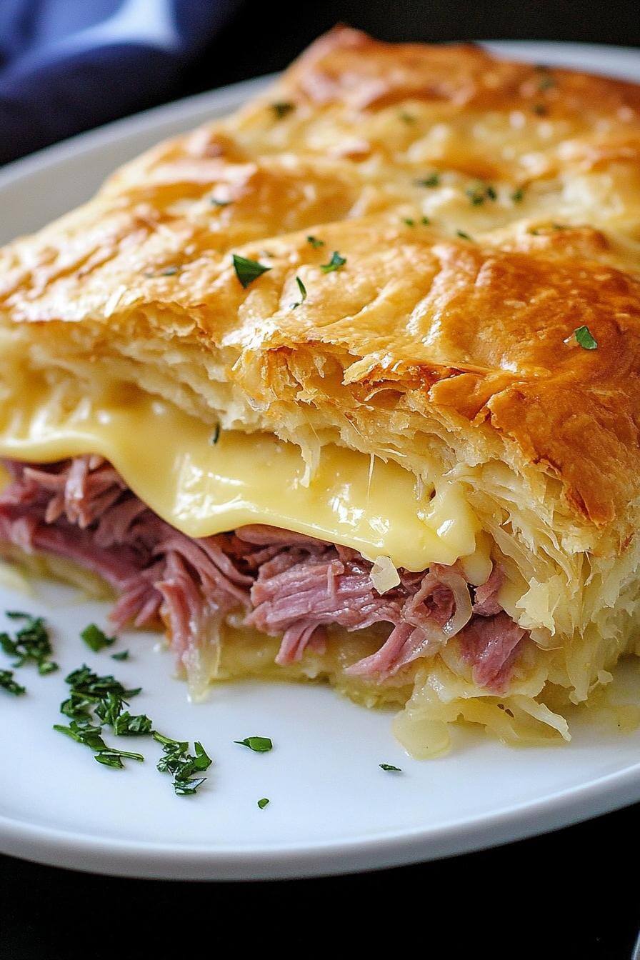 REUBEN CRESCENT BAKE