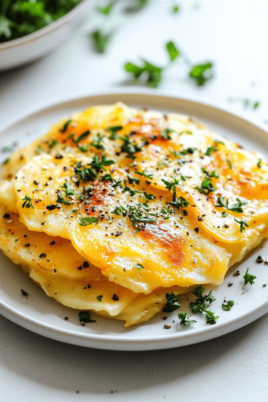 Slow Cooker Scalloped Potatoes