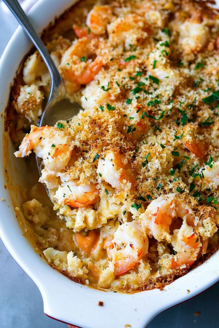 Crab and Shrimp Casserole - Taste Of Recipe