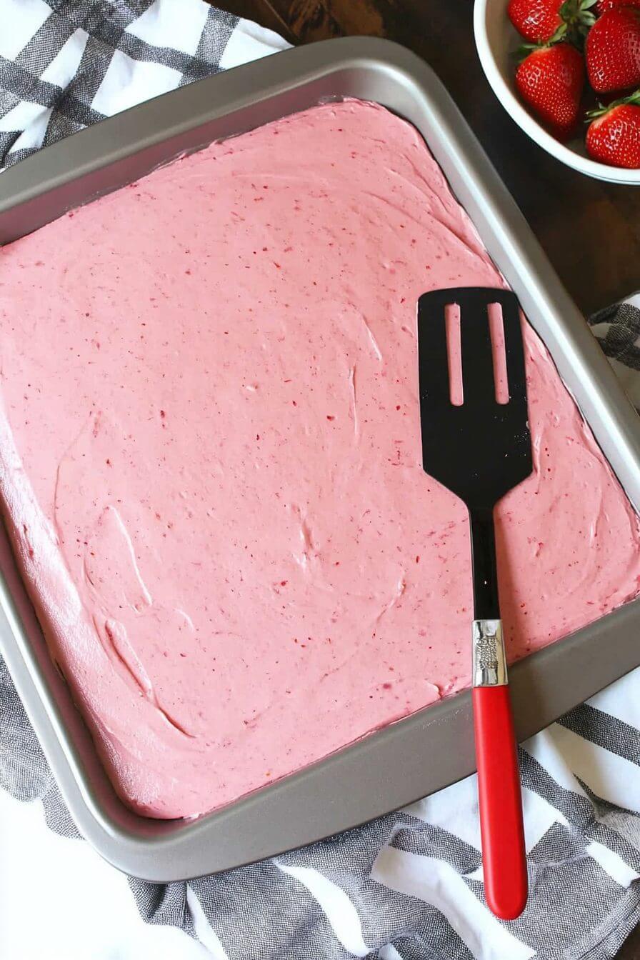 Double Strawberry Cake