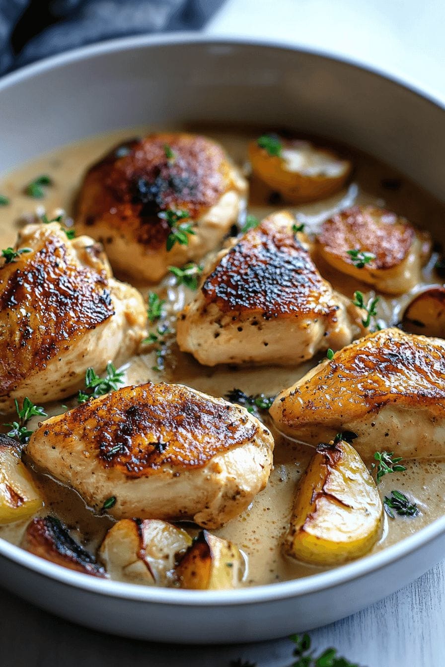 Chicken Normandy