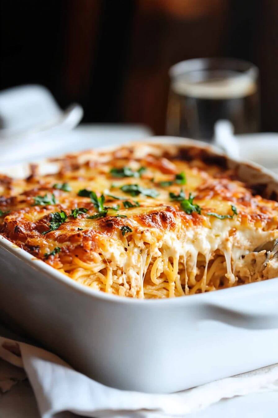 Million Dollar Spaghetti Casserole