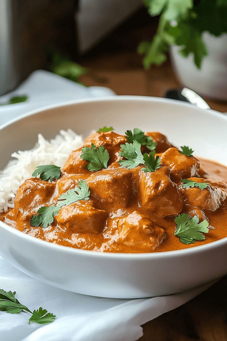 Slow Cooker Butter Chicken