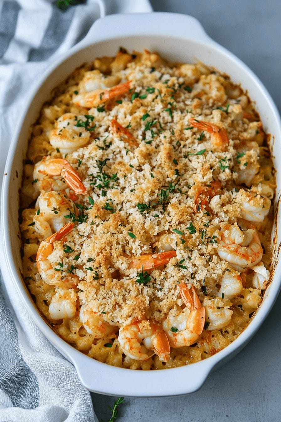 Crab and Shrimp Casserole - Taste Of Recipe