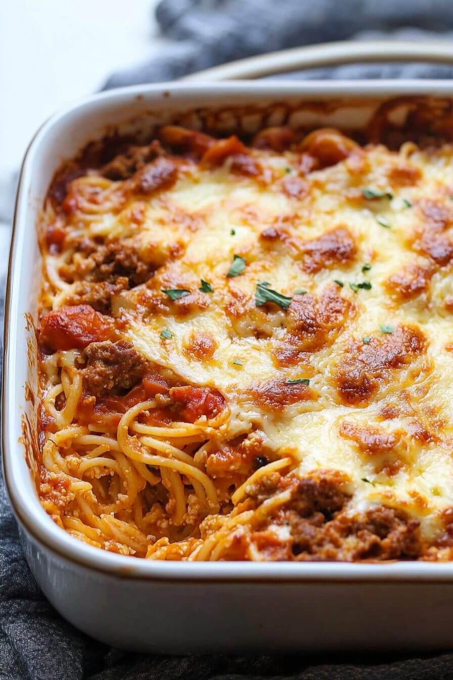 Million Dollar Spaghetti Casserole