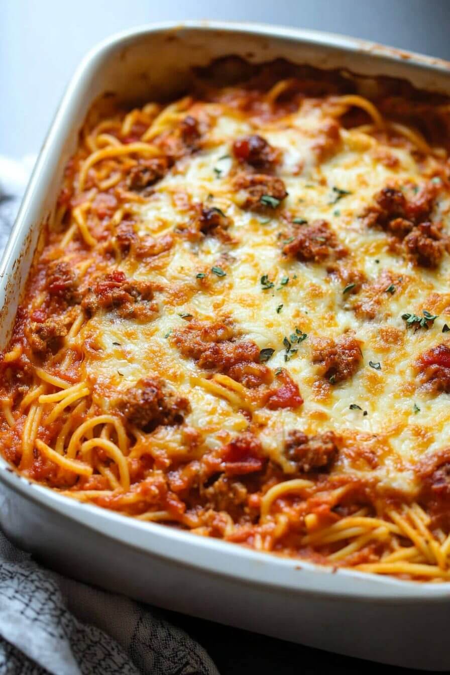 Million Dollar Spaghetti Casserole