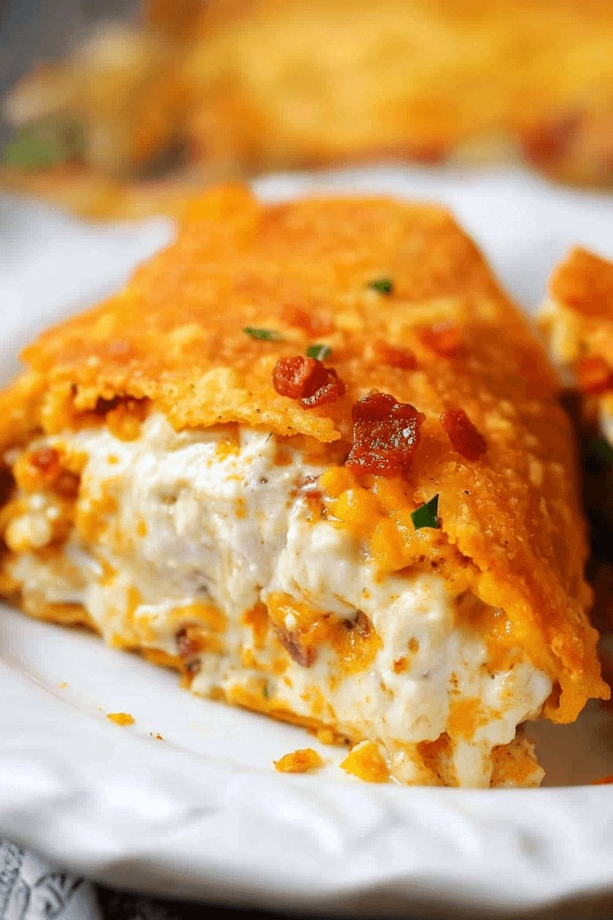 Cream Cheese and Bacon Stuffed Doritos Chicken