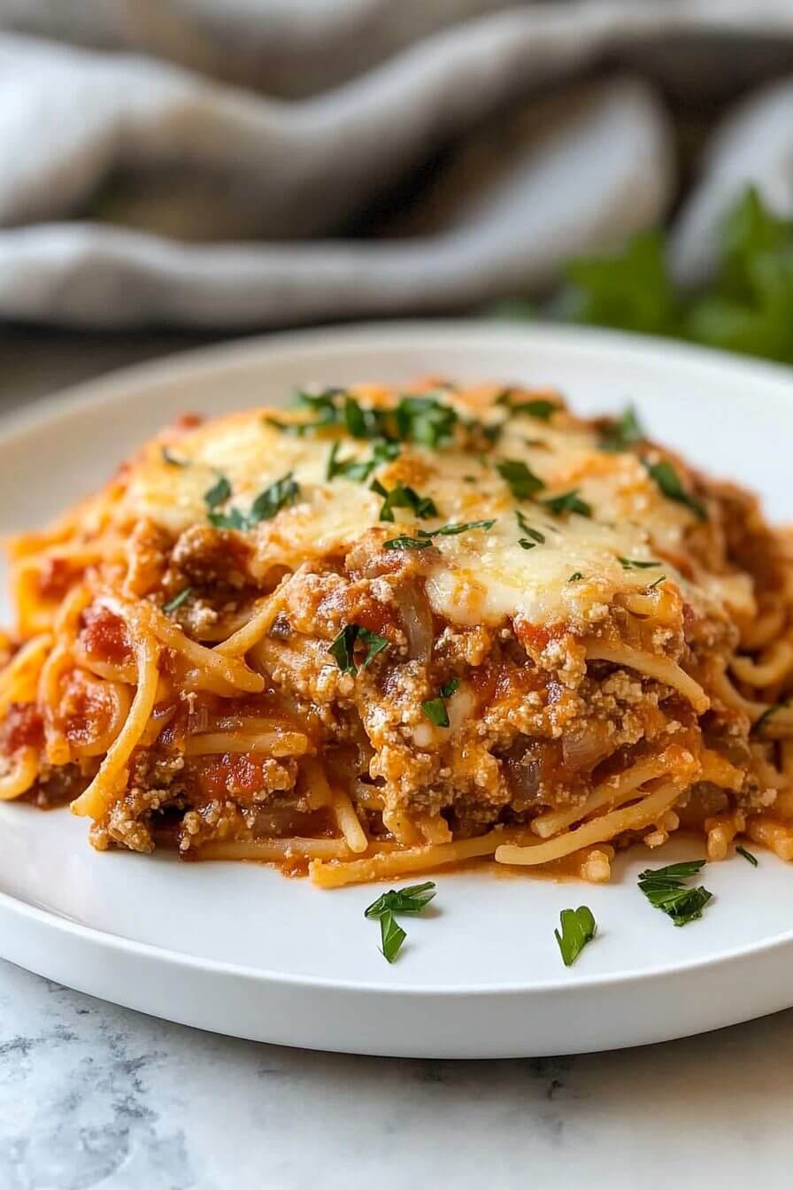 Million Dollar Spaghetti Casserole
