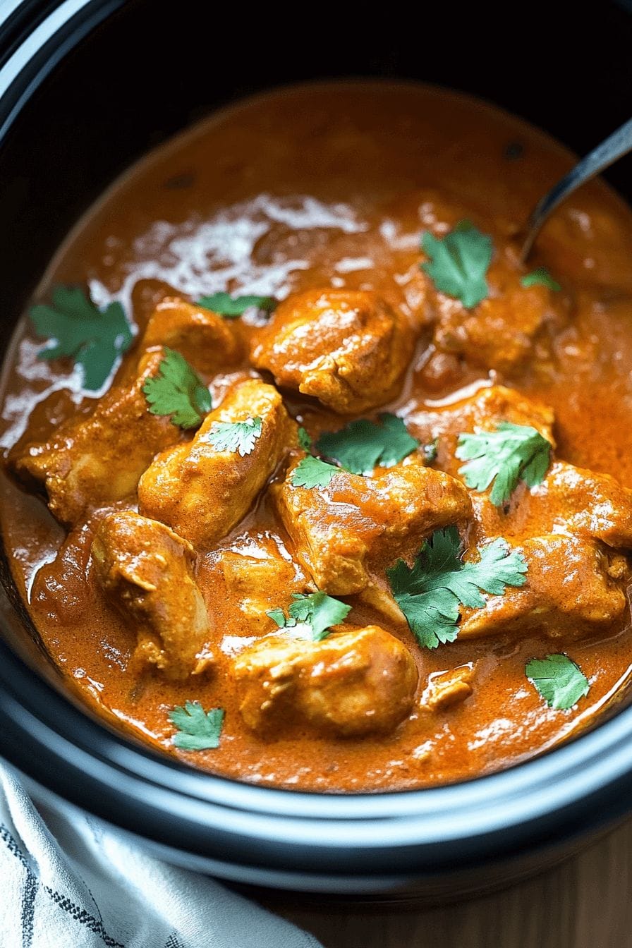 Slow Cooker Butter Chicken