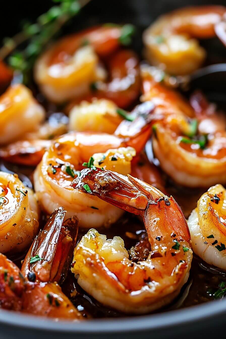 Quick & Healthy Dinner 20 Minute Honey Garlic Shrimp