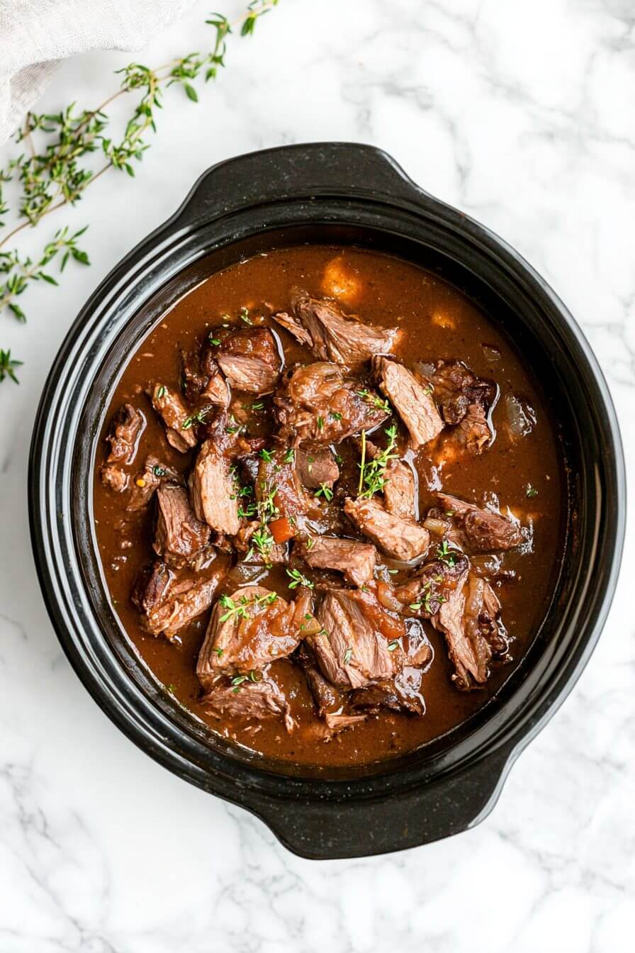 Slow Cooker Amish Pot Roast