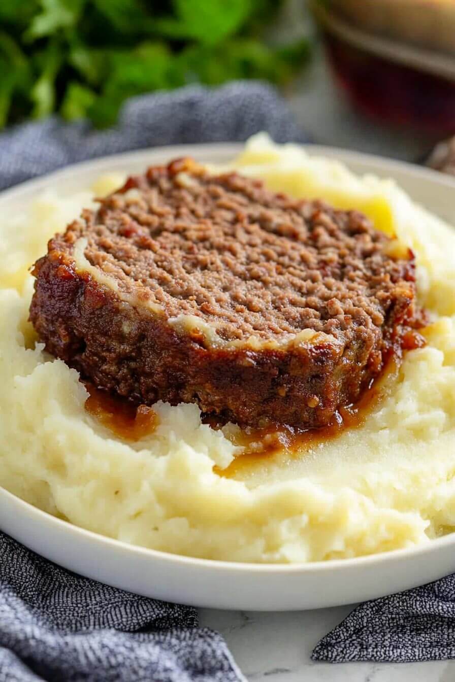 Old fashioned Momma’s Meatloaf