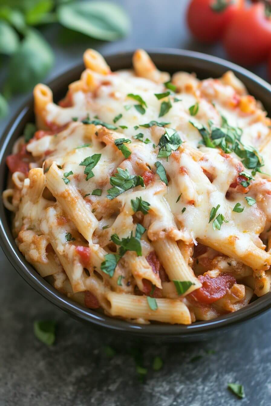 Slow Cooker Baked Ziti