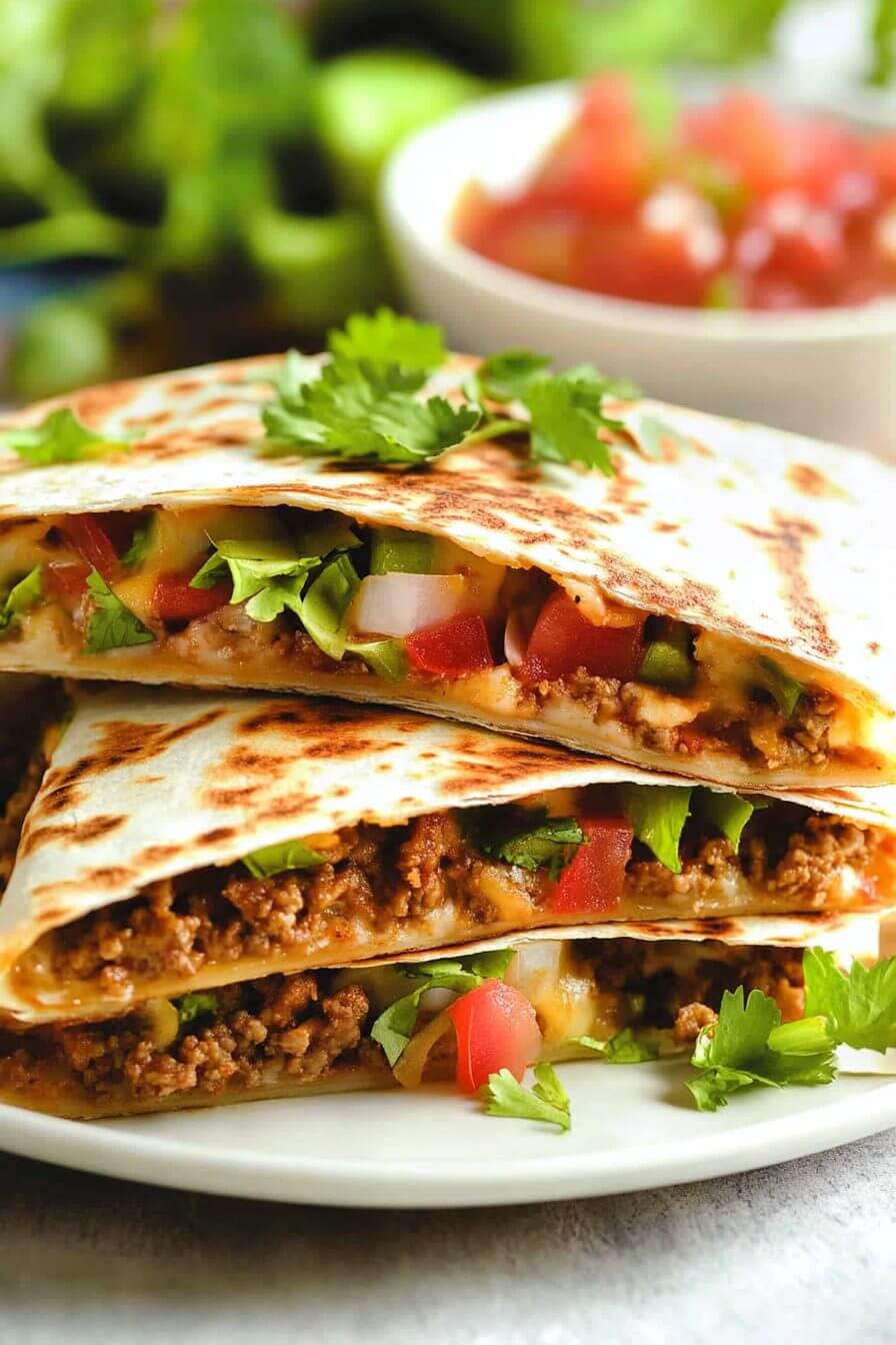 Homemade Crunch Wrap Supreme