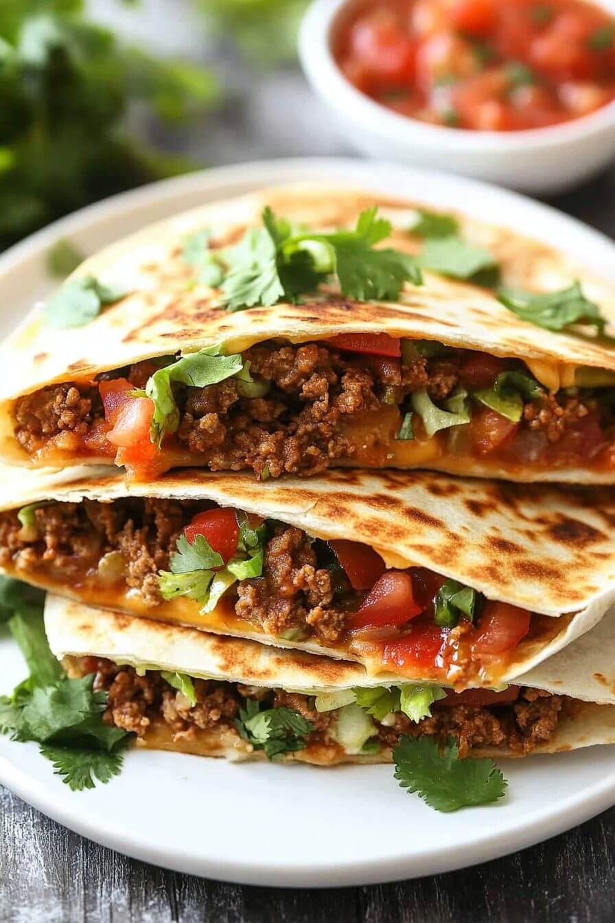 Homemade Crunch Wrap Supreme