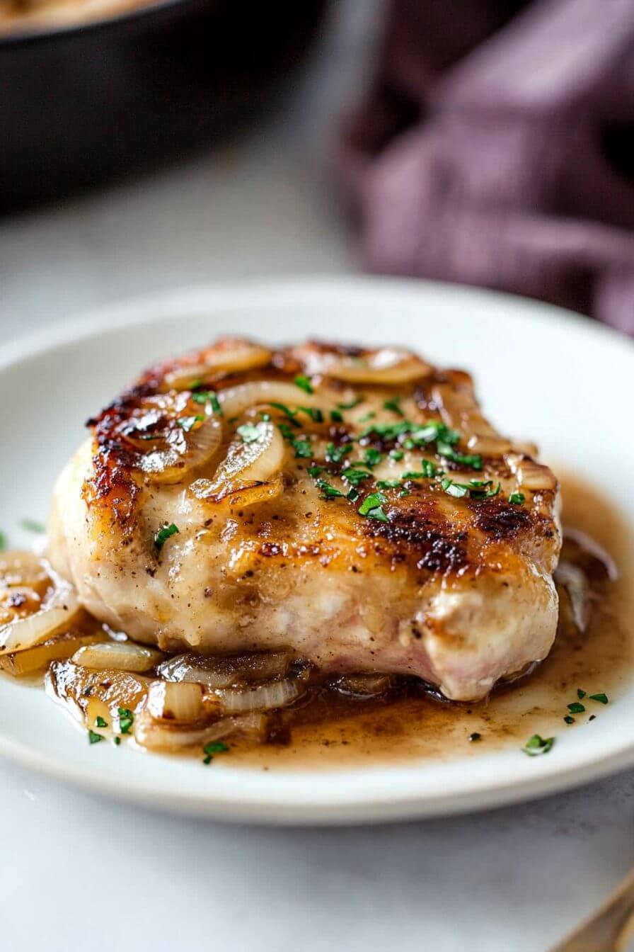 French Onion Pork Chops