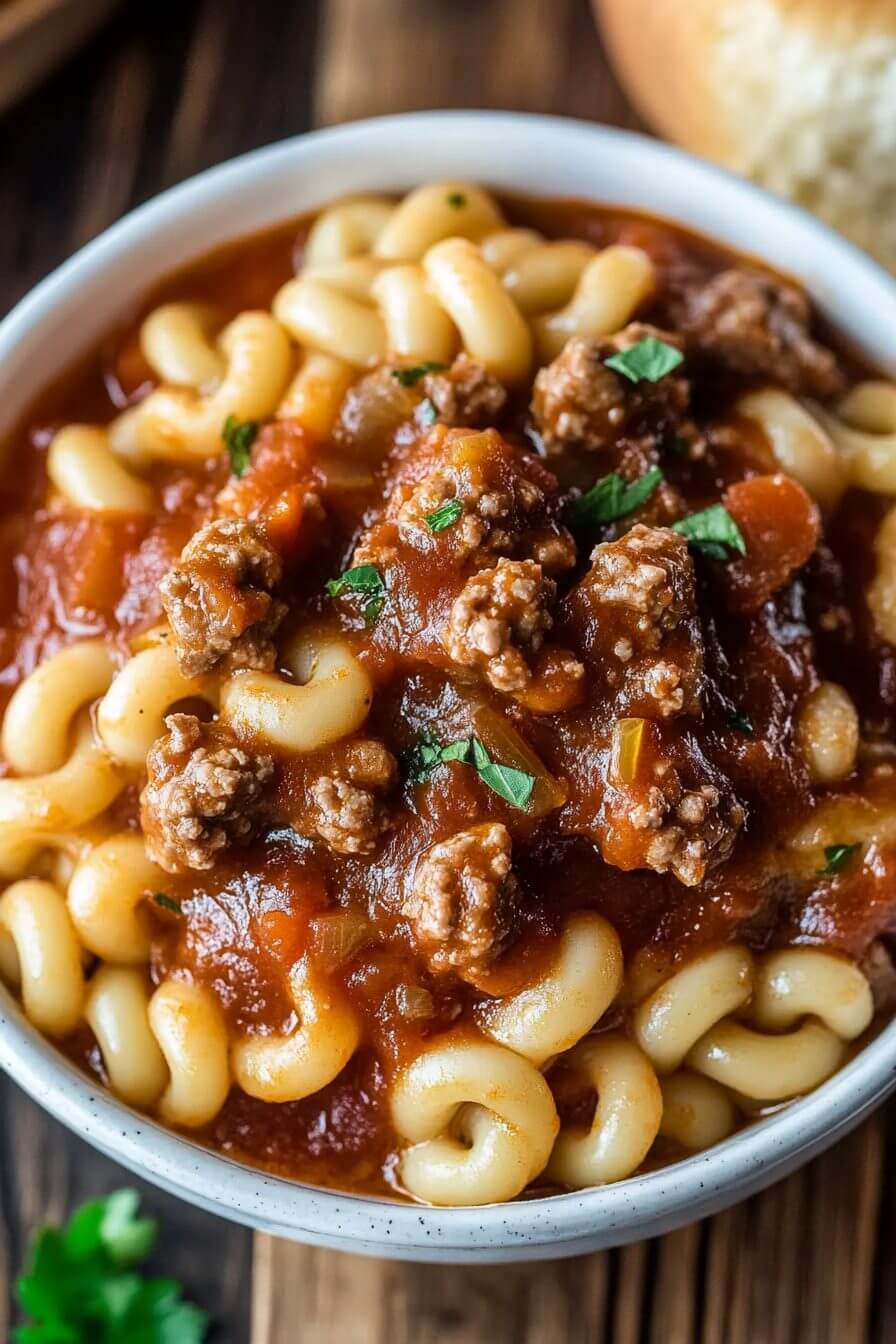 OLD FASHIONED GOULASH