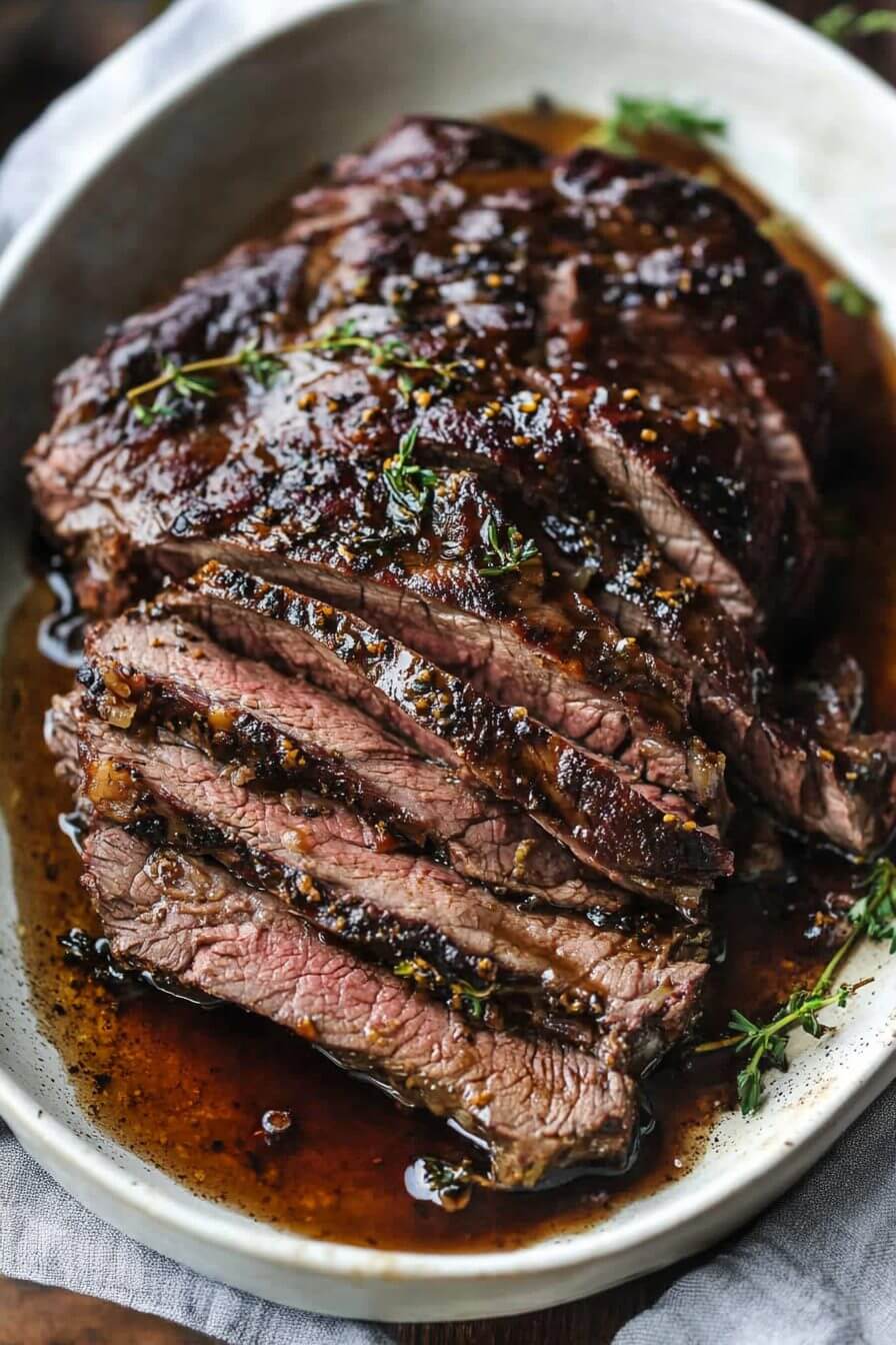 Slow Cooked Balsamic Chuck Roast