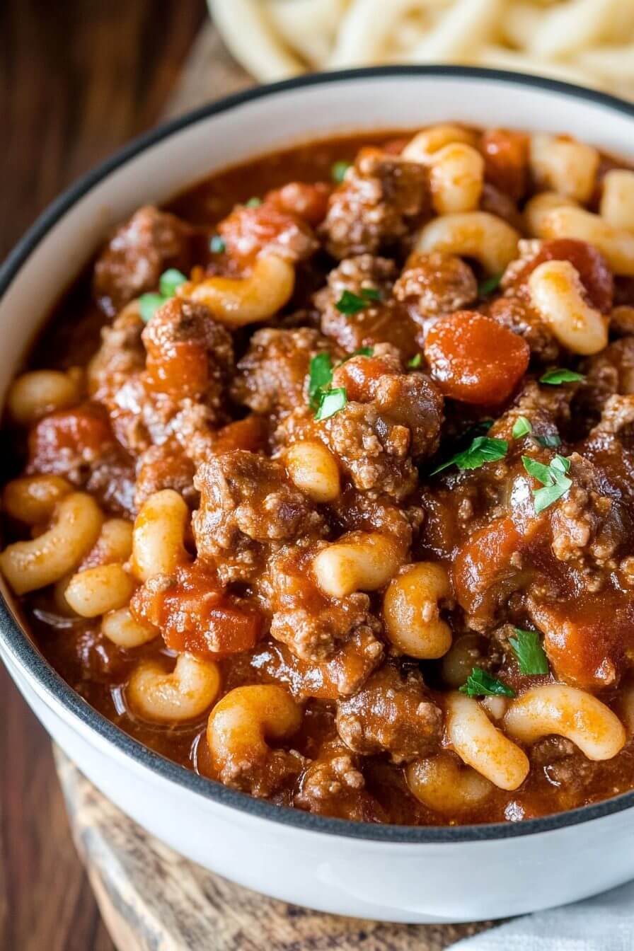 OLD FASHIONED GOULASH