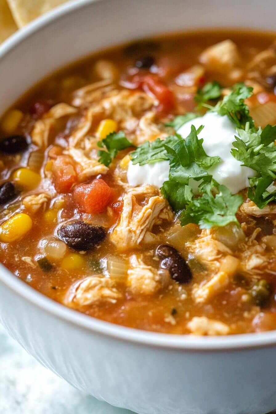 8-CAN CHICKEN TACO SOUP