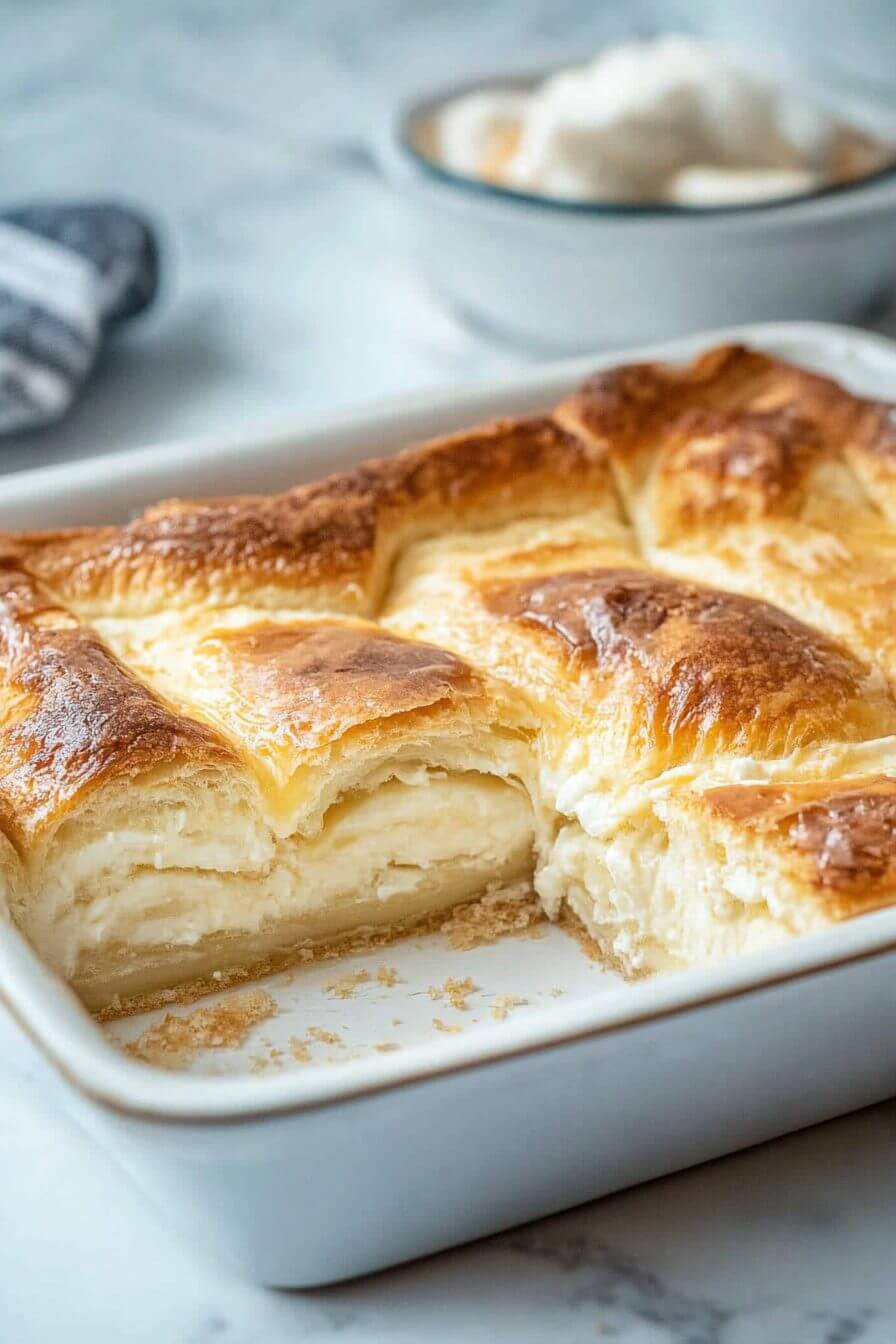 Cheesecake Crescent Rolls Casserole Recipe