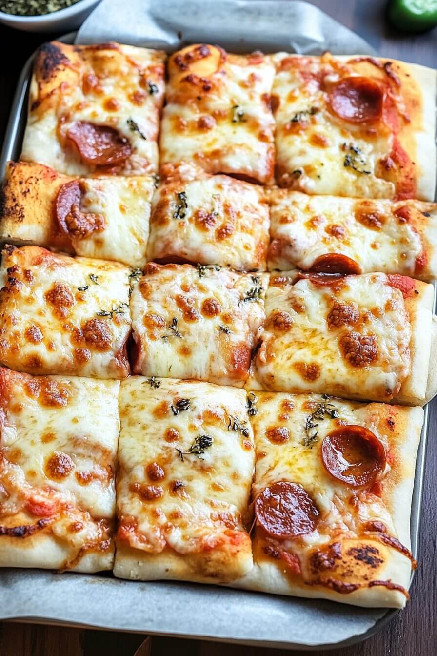 School Pizza Recipe