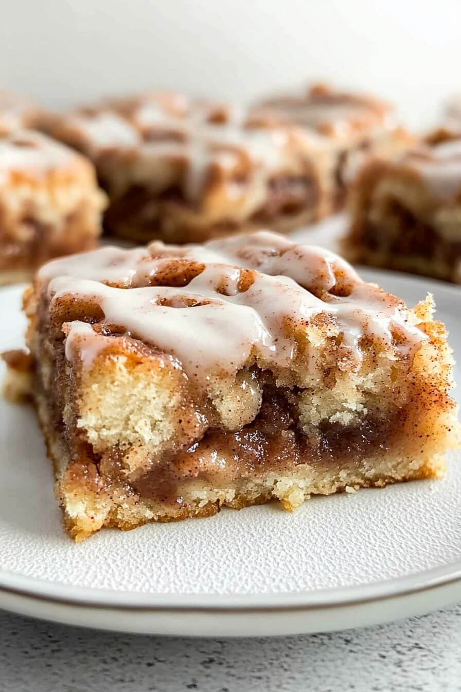 EASY CINNAMON APPLE CAKE