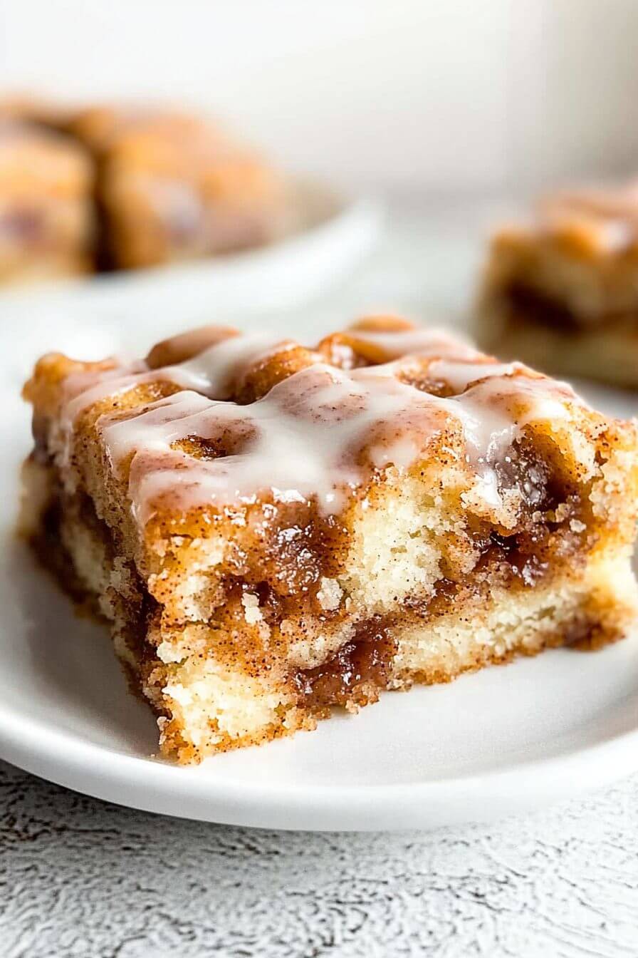 EASY CINNAMON APPLE CAKE