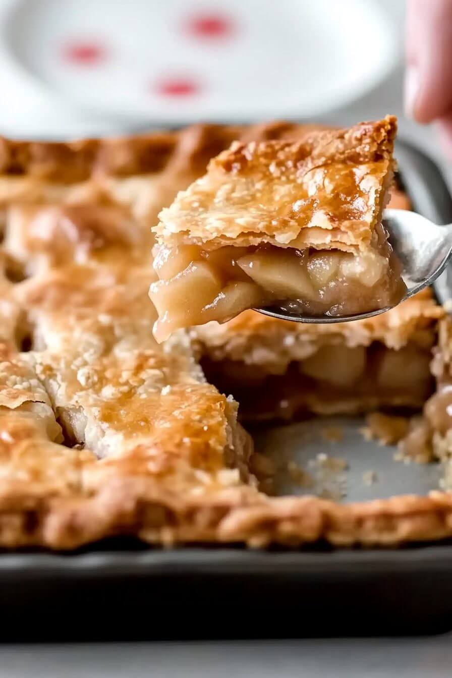 Yummy Apple Slab Pie