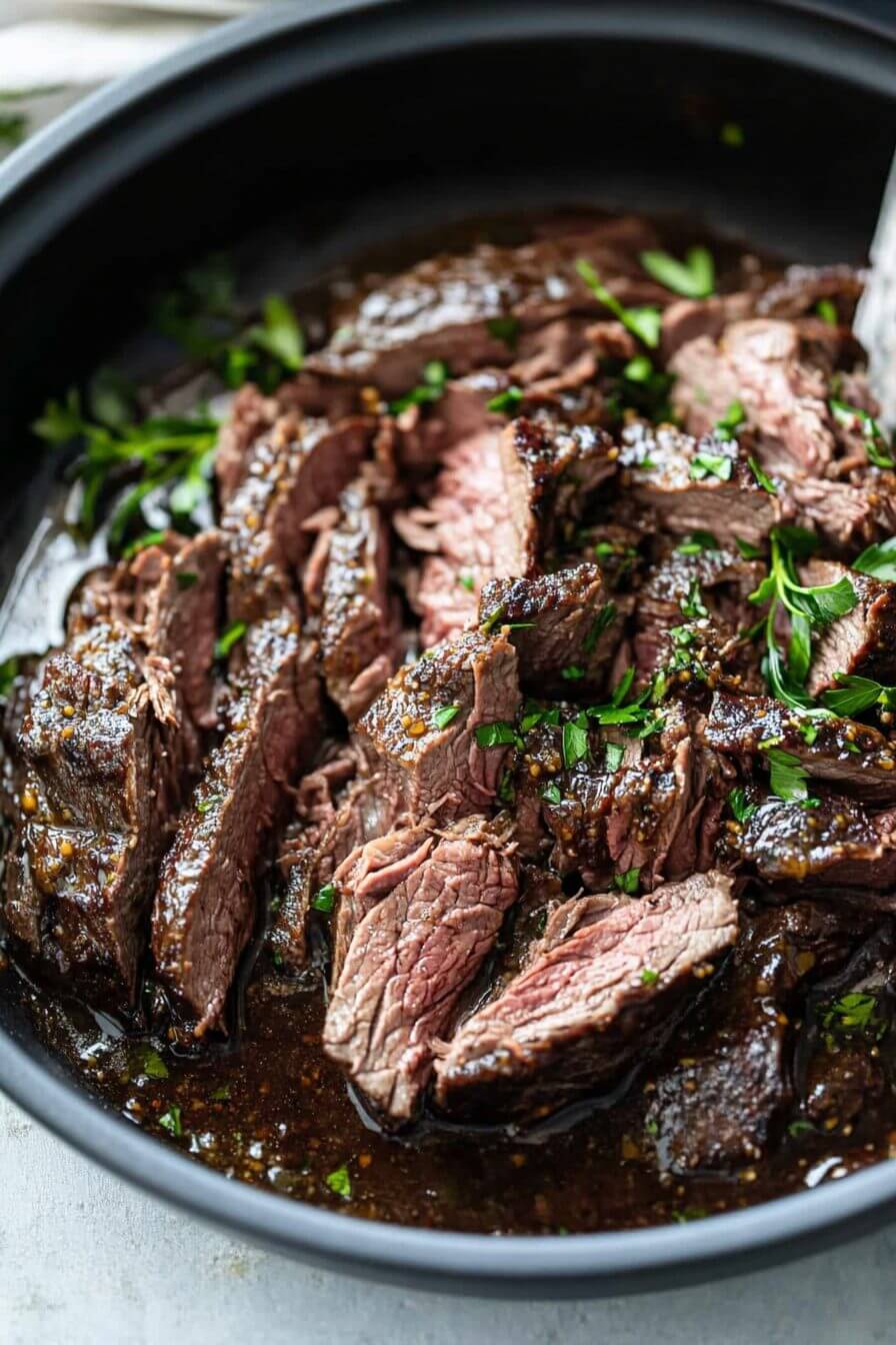 Slow Cooked Balsamic Chuck Roast