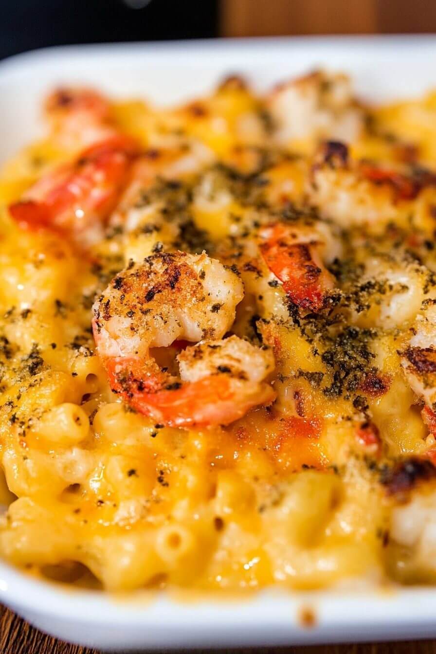 Lobster, Crab and Shrimp Macaroni and Cheese